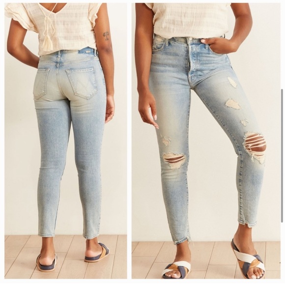 ❌SOLD❌Mother The Super Stunner Ankle Jeans in Say Amen, Again! - Picture 3 of 12